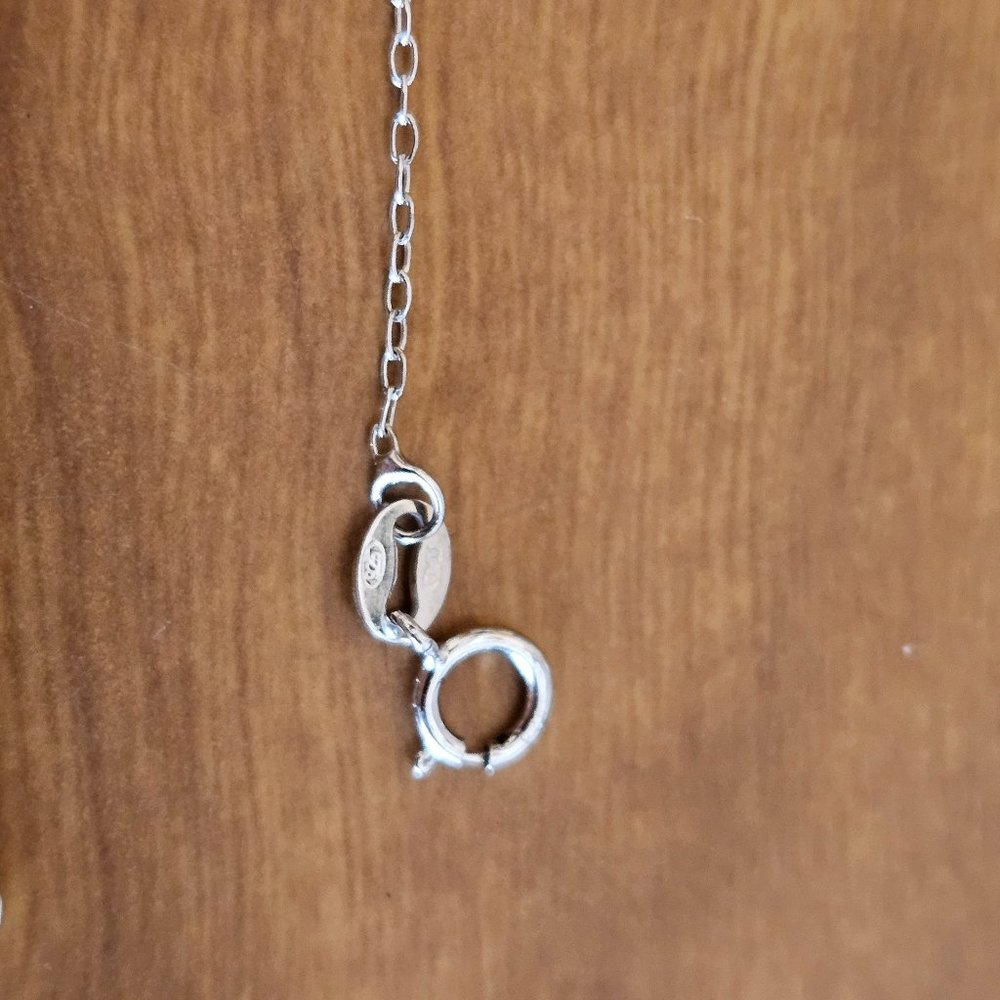 16" 925 Sterling Silver Chain Plain No Pendant